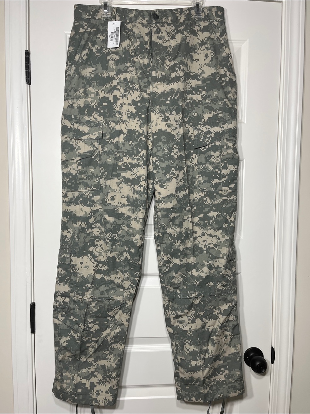 NEW Genuine US Army ACU Combat Pants Medium Long Digital Camo Ripstop Military